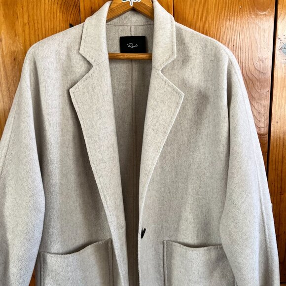 Rails Everest Oatmeal Wool Coat - Picture 5 of 10